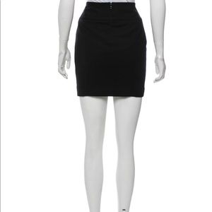 Black Dolce & Gabbana virgin wool mini skirt